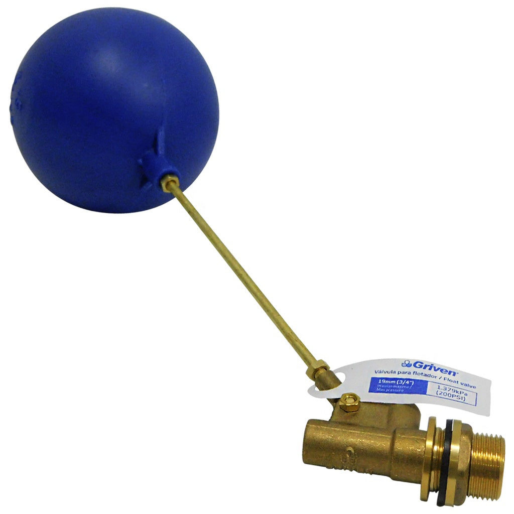 Flotante 3/4 Pulgadas De bronce para tanque Con Boya Griven