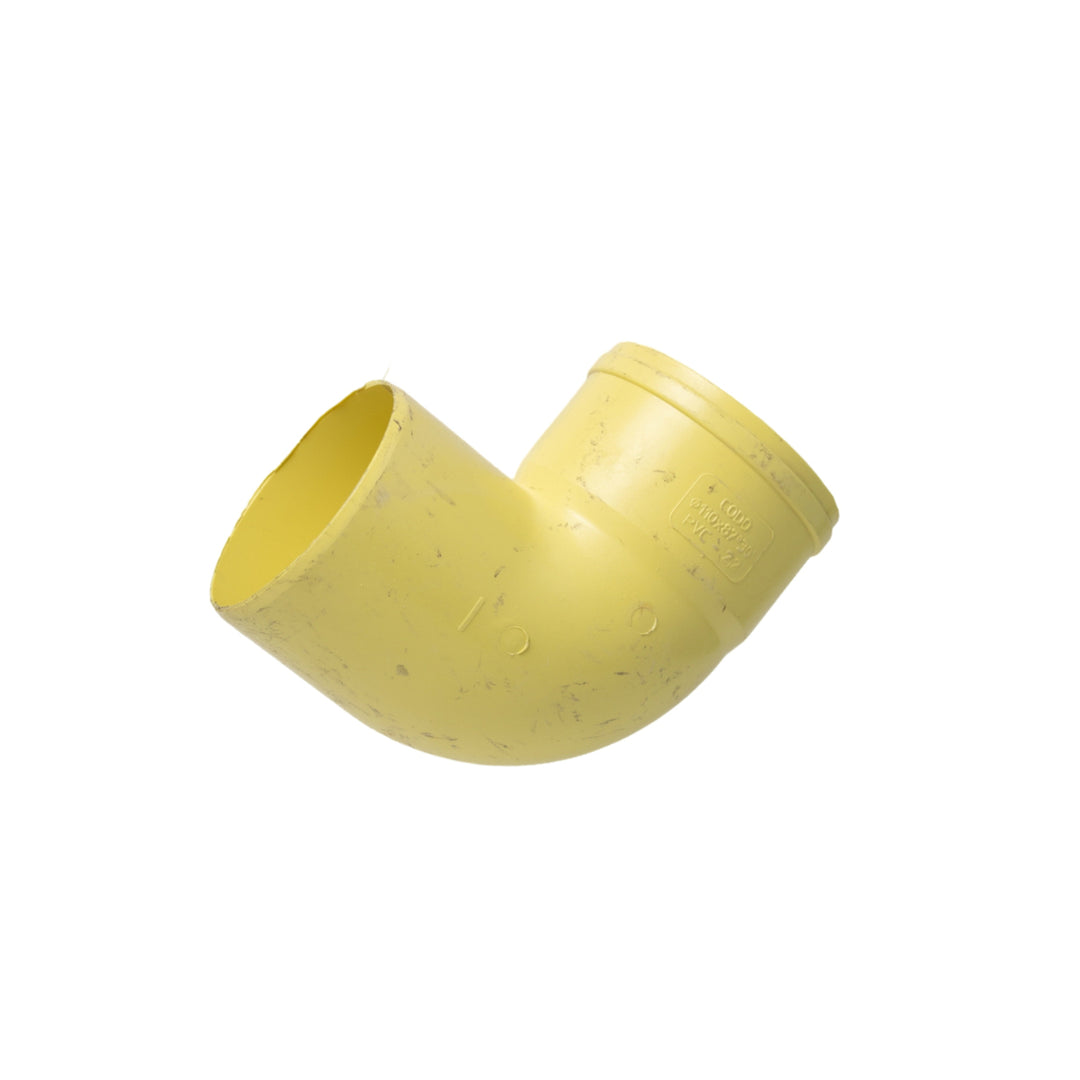 Codo PVC Aguas Negras 4 Pulgadas X 90 Grados INPLAVEN