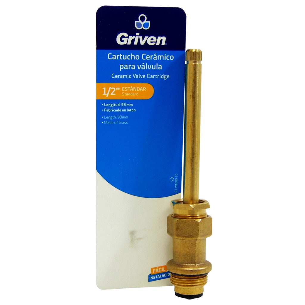 Vástago P/llave ducha 1/2 Pulgadas 138Mm grande Griven
