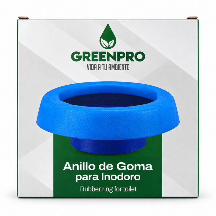 Anillo de Goma para Inodoro Greenpro® con Guía Plástica