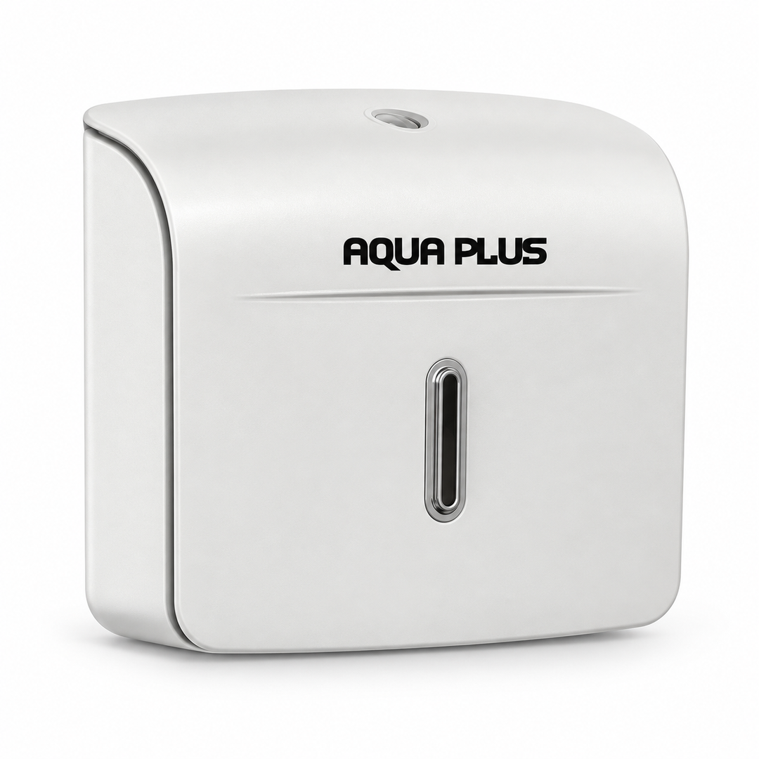 Dispensador de Papel Higiénico / Toallas Aqua Plus ABS Blanco (AQP-23459)