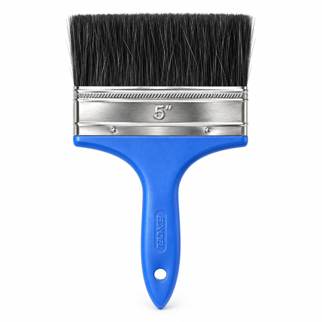 Brocha Profesional EXXEL 5" (127 mm) Mango Plástico Azul