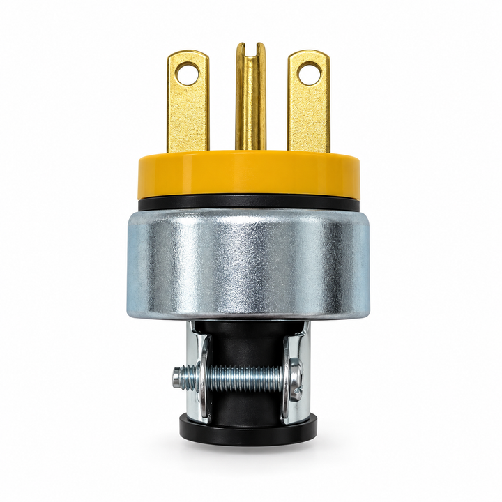 Enchufe Macho Blindado 15A 125V Vitron® para Uso Pesado