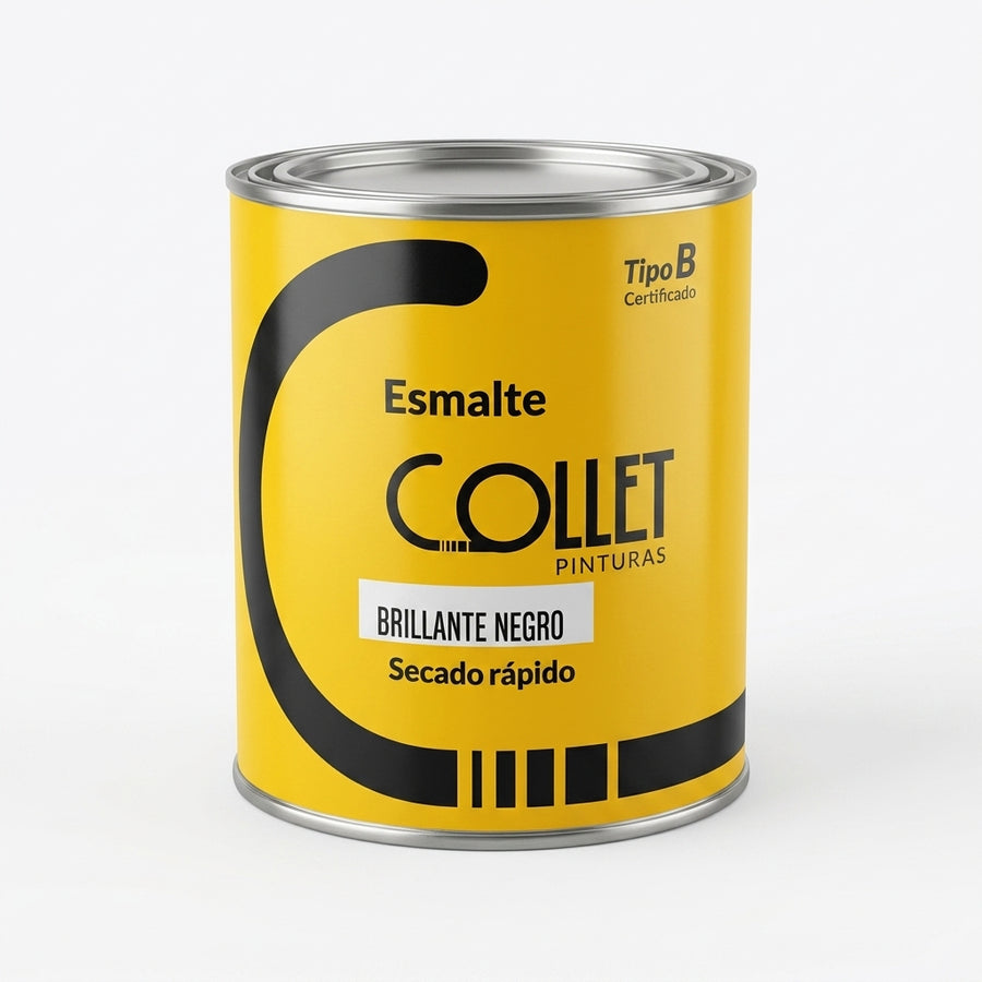 esmalte brillante negro 1/4 collet ferreunica