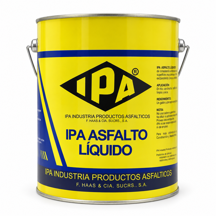 IPA Asfalto Líquido (Impermeabilización) – 1 Galón (3,78 L)