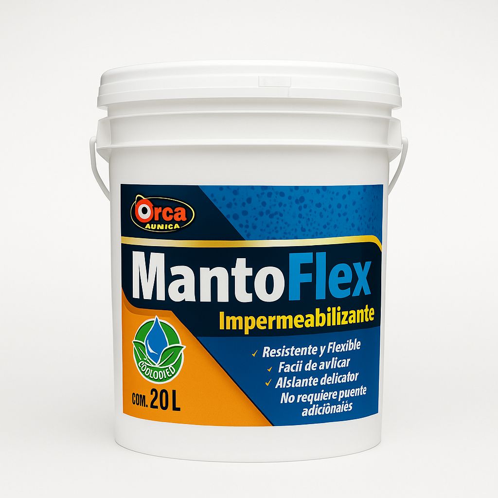 Mantoflex Pintura Impermeabilizante Cuñete Verde 5G - Manto Flex