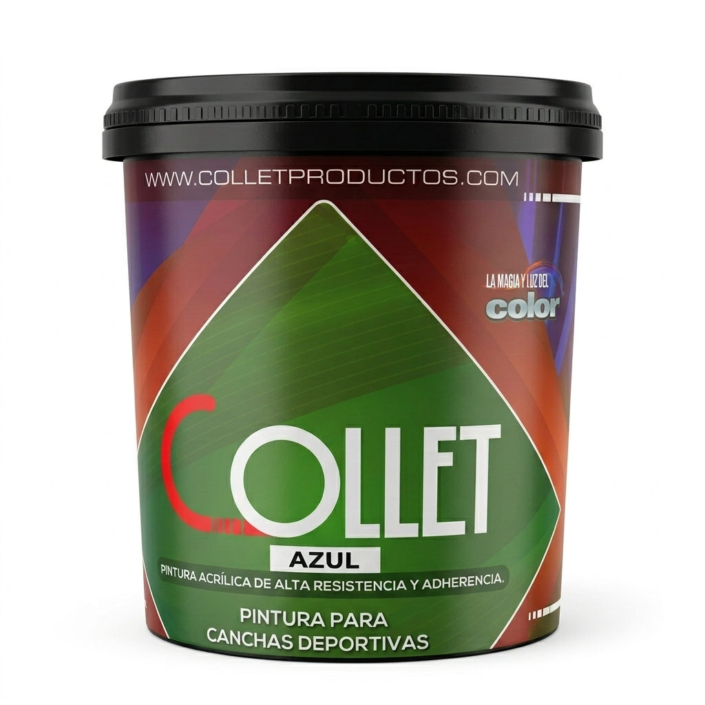 Pintura Cancha Azul Galon Collet